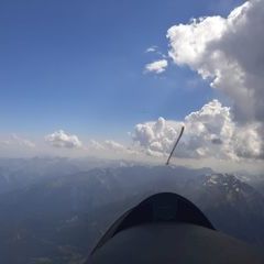 Flugwegposition um 14:42:14: Aufgenommen in der Nähe von Département Hautes-Alpes, Frankreich in 3959 Meter